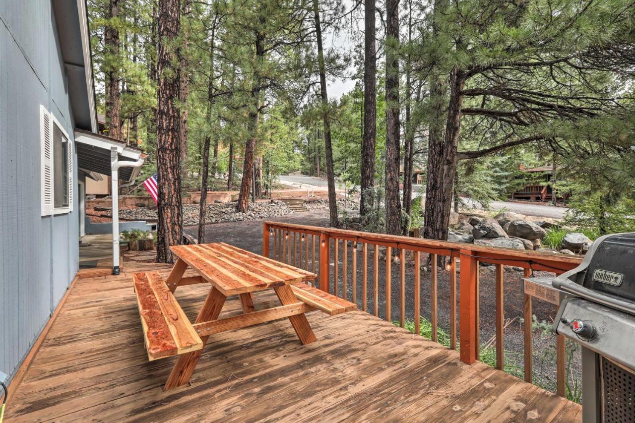 Pet-Friendly Munds Park Cabin With Hot Tub And Patio ภายนอก รูปภาพ