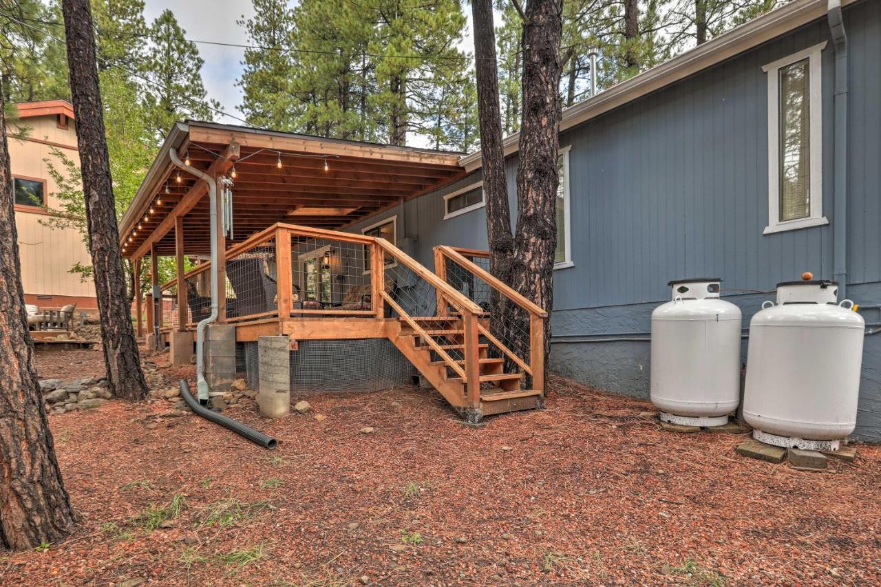 Pet-Friendly Munds Park Cabin With Hot Tub And Patio ภายนอก รูปภาพ