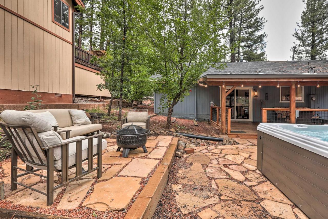 Pet-Friendly Munds Park Cabin With Hot Tub And Patio ภายนอก รูปภาพ